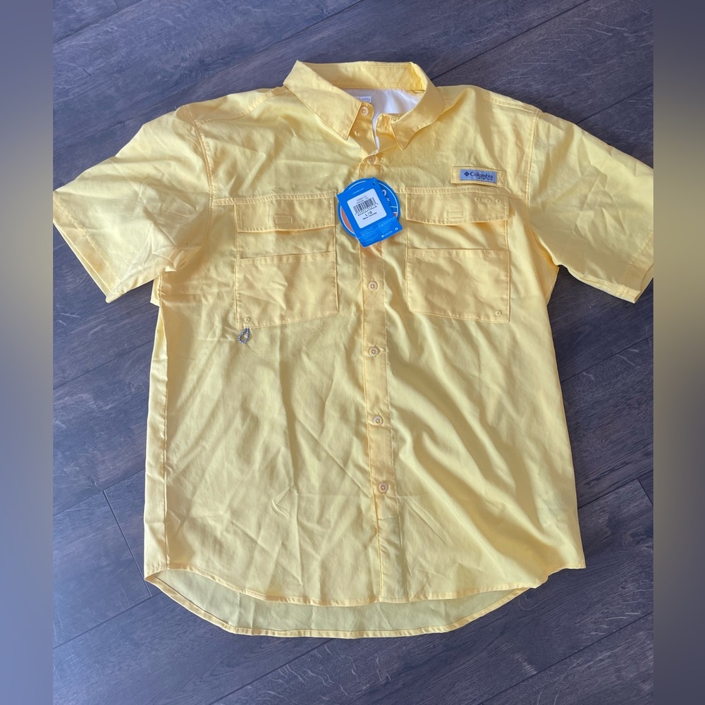 Columbia pfg fishing shirt new with tags
